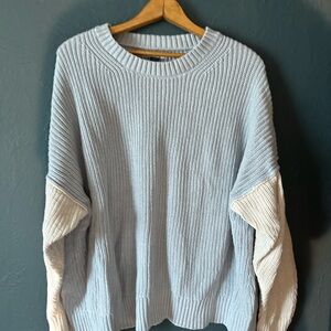 American Eagle Blue Knit Sweater